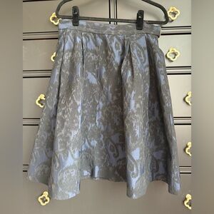 H&M Black and Blue Patterned Skirt, size 12
